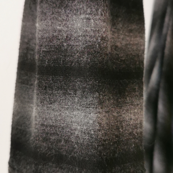 Ronan Chen size s maxi dress gray striped - Picture 13 of 13